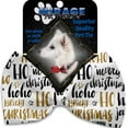 thumbnail image 3 of Mirage Pet Santa Sayings Pet Bow Tie Collar Accessory with Velcro, 3 of 4