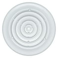 thumbnail image 4 of Fits 8 Inch Neck Air Duct | Steel Round Air Supply Diffuser for Ceiling by Handua | Round Diffuser Vent Cover | White | Outer Dimension: 11-15/16", 4 of 7