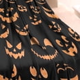 thumbnail image 3 of Black Halloween Pumpkin Faces Blanket,Comfortable Soft Flannel Throw Blanket,All Season,Warm Lightweight Blankets for Sofa Bed Couch Living Room Chair,40"x50", 3 of 4