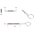 thumbnail image 2 of 5Pcs Multifunction Eyeglass Screwdriver Mini 3 In 1 Sunglass Watch Repair Kit With Keychain Precision Glasses For Frames Jewellery Watches, 2 of 7