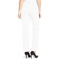 thumbnail image 3 of Bandolino Women's Amy Modern Straight Leg Tummy Slimming Stretch Jeans (White, 16), 3 of 3