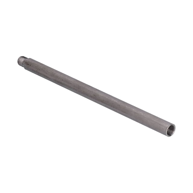 Peahefy Pipe Extension Threaded Pipe Adapter /8 Pipe Fitting Stainless Steel Weld Extension Rod Pipe Connector Adapter 20cm Pipe
