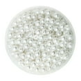 thumbnail image 4 of 500 Pcs Perles Rondes en ABS 6mm pour Bijoux DIY - Blanc, 4 of 6