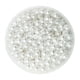 thumbnail image 4 of 500 cuentas espaciadoras redondas de imitación de plástico de 6 mm para hacer joyas DIY Blanco, 4 of 6