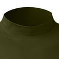 thumbnail image 6 of Men's Casual Slim Fit Long Sleeve Turtleneck Pullover Lightweight Basic Top for Spring Fall Layering,Army Green,L, 6 of 8