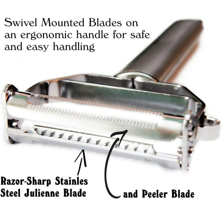 Multifunctional Stainless Steel Peeler With Swivel Blades Y - Temu