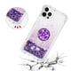 thumbnail image 5 of Funda para iPhone 12 PRO MAX con Brillo Líquido Flotante, Purpurina, Parachoques y Anillo Giratorio Soporte, 5 of 5