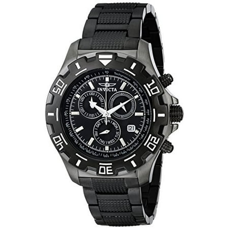 Python Collection - Men's 6412 Python Collection Chronograph Gun Metal Stainless Steel Wa