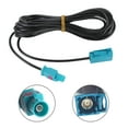 thumbnail image 3 of Extension Vehicle Antenna Extension Cable FAKRA Female to Female Stable Performance Stereo Radio Antenna Extension Cable for TV Speaker Multimedia Player, 3 of 7