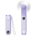 thumbnail image 1 of Miniventilador portátil SWEETFULL con pantalla LED y linterna, 1 of 9