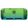 thumbnail image 3 of eXtremeRate Gradient Translucent Green Blue DIY Replacement Shell for Nintendo Switch Lite, NSL Handheld Controller Housing w/Screen Protector, Custom Case Cover for Nintendo Switch Lite, 3 of 9