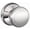 Bright Chrome, variant on Schlage F170AND619 Andover Single Dummy Door Knob, Satin Nickel