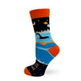 thumbnail image 3 of We Don't Believe in Humans Funny Novelty Crew Socks for Women, 3 of 4