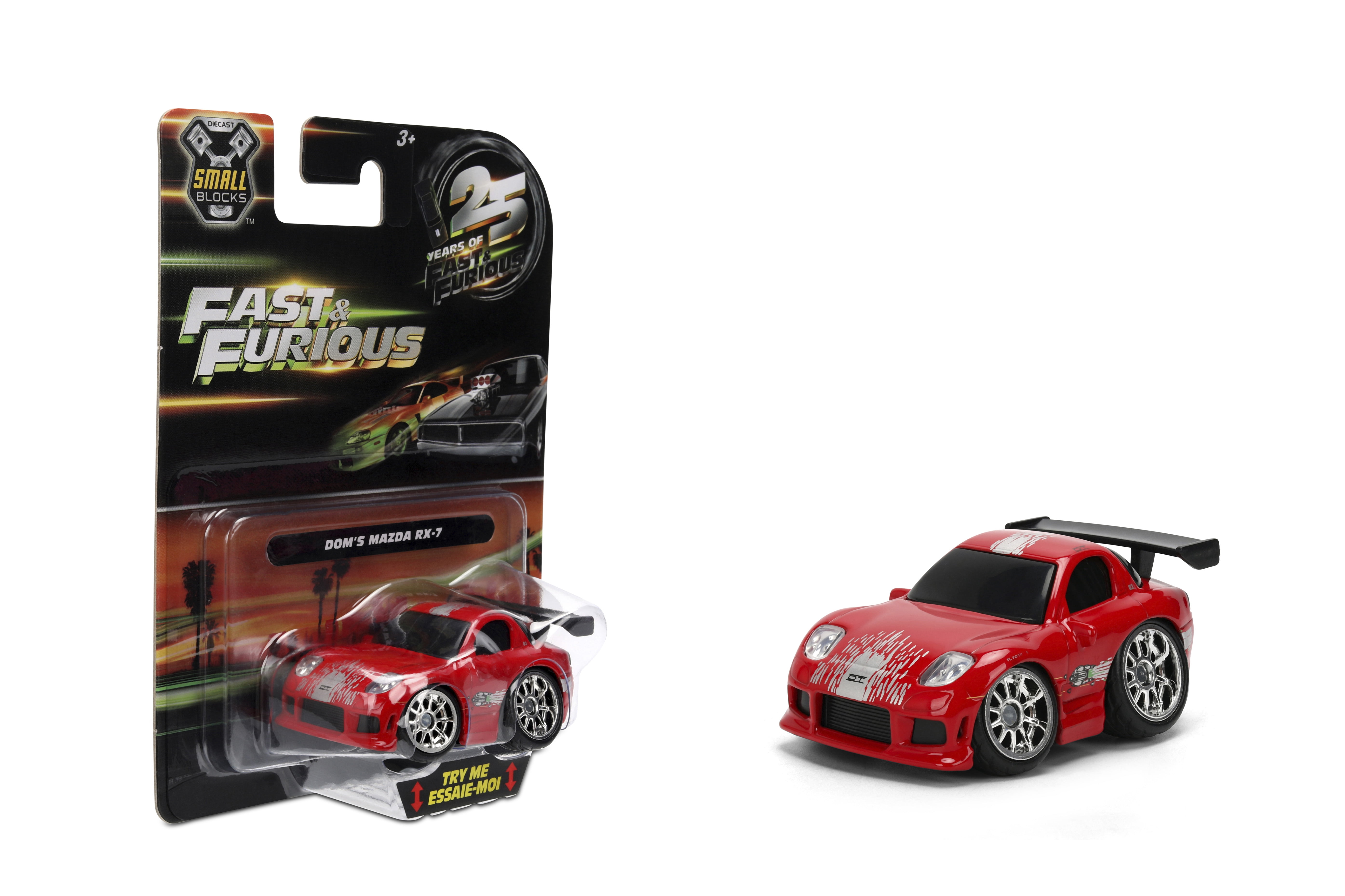 ミニカー JADA FAST&FURIOUS SMALL BLOCKS 1/43 ALL Jada Toys, Entertainment Licensed 1:43 Small Blocks Die-Cast Car