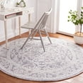 thumbnail image 2 of SAFAVIEH Metro Jacques Medallion Area Rug, Ivory/Red, 6' x 6' Round, 2 of 8