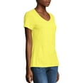 thumbnail image 2 of Hanes Women's X-temp Short Sleeve V-neck T-Shirt, 2 of 6