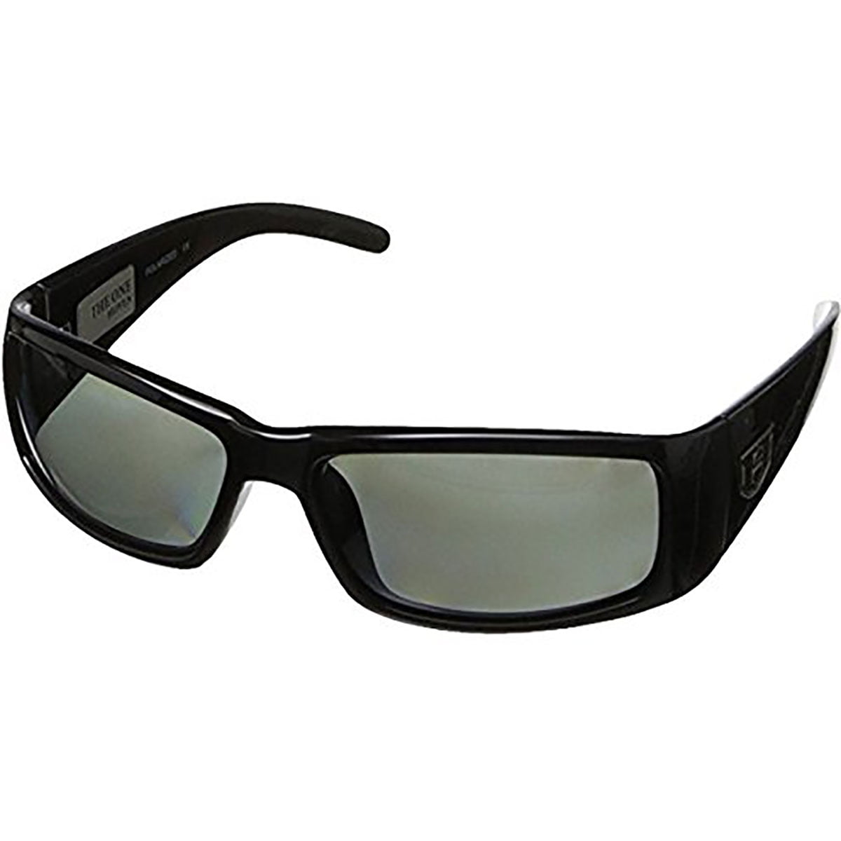 Hoven The One Polarized Sunglasses,OS,Black Gloss/Chrome Grey