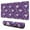 Purple Fairy Unicorn, variant on Long Mouse Pads for Desk,Rainbow Princess Carriage Pattern Desk Mats on Top Of Desks, Desk Mouse Pad Extra Large with 3mm Non-Slip Base and Stitched Edge for Gaming,Office,Work,Home 47.3"x23.6"