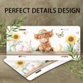 thumbnail image 4 of License Plate,Cow with Hat and Bunny on Easter Shelf Decorative Front,Personalized Stainless Steel License Plate Cover For Men Women,12.2" X 6.2", 4 of 7