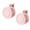 Pink PK, variant on Portable Mini Bladeless Fan Clip 900mAh Rechargeable 7.7x6.4x5.8cm 3 Speed 360 Degree Airflow Silent Hands Free Waist Bag Table Stroller Travel Outdoor Cooling 2 Pack