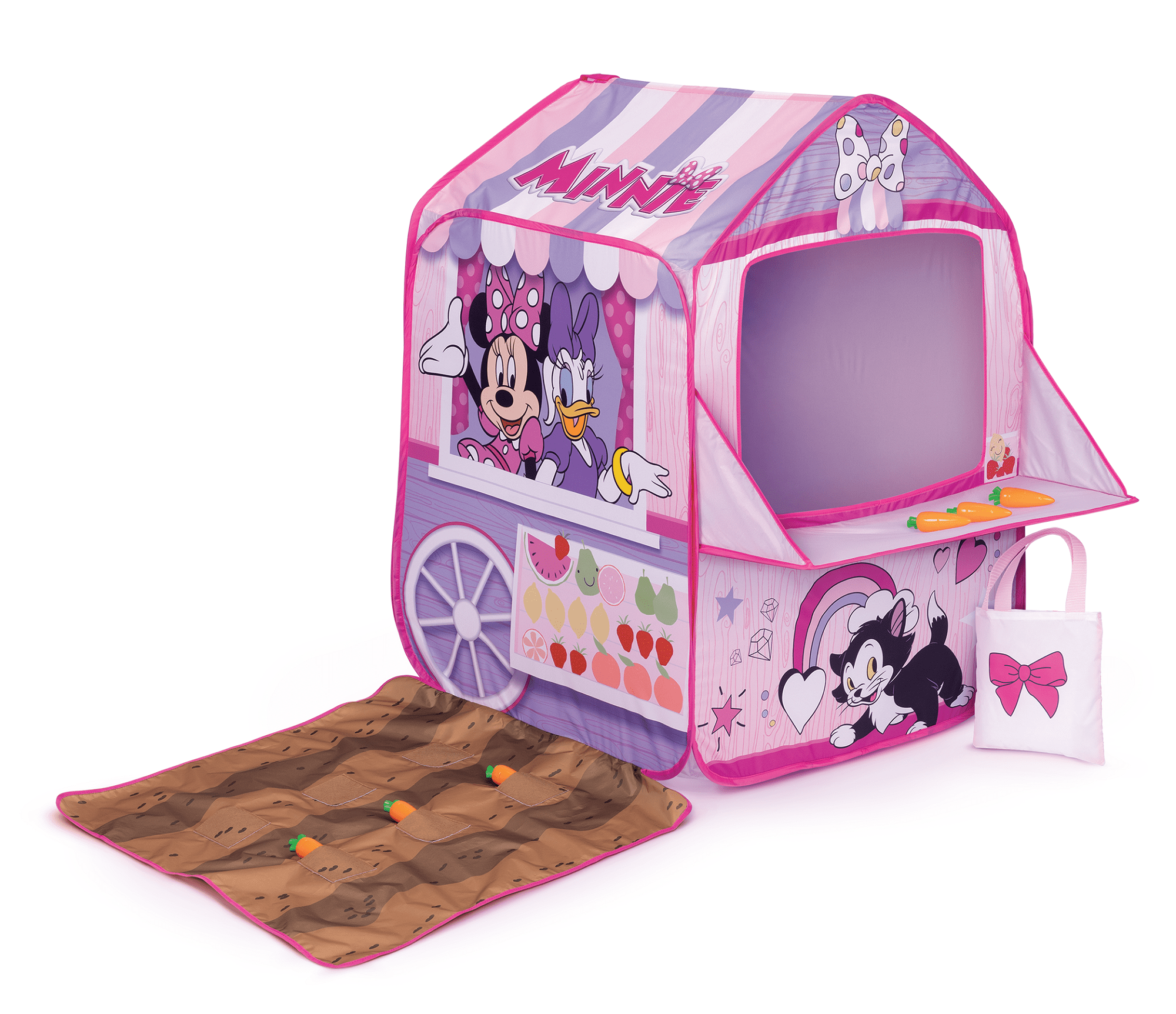 Totally Minnie Mouse フラットカーテン(２枚入り) Totally Minnie Mouse フラットカーテン(2枚入り) Totally