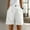White, variant on CheerKidz Women's Comfortable Summer Shorts Summer Cotton and Linen Elastic High Waist Linen Pants with Pockets for Casual and Comfort Wear