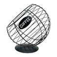 thumbnail image 3 of Soporte para cápsulas de café, contenedor, accesorios de barra, almacenamiento decorativo, taza, encimera Negro 20cmx20cm, 3 of 9