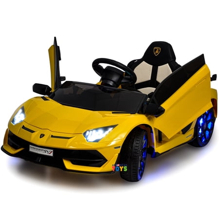 Lamborghini 12V Electric Powered Ride on Car for Kids with Remote Control