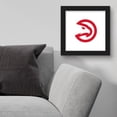 thumbnail image 5 of Gallery Pops NBA Atlanta Hawks - Primary Logo Wall Art, Black Framed Version, 12" x 12", 5 of 5