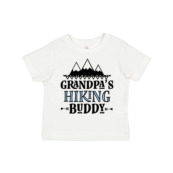 Inktastic Grandpa Hiking Buddy Hiker Boys Toddler T-Shirt