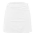 thumbnail image 3 of GigrtiJin 2-13 Years Toddler Girls Skort Solid Color High Waist Running Skirt Casual Sport Skirt for Children, 3 of 6