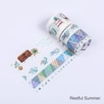 thumbnail image 1 of Graflsoa Colorful DIY Washi Tape Set - 4 Rolls for Journaling, Scrapbooking, and Crafting - Includes Various Patterns and Sizes (30mm, 15mm, 5mm) - Perfect for Creative Projects, 1 of 7