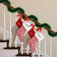 thumbnail image 2 of JIAYUEZHAO 49.2ft Christmas Green Tinsel Garland Xmas Tree Decorations for Christmas Party Supplies Indoor and Outdoor Decor, 3.5 inch Wide (Green), 2 of 9