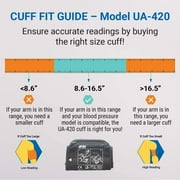 A&D Medical Replacement Wide Range Blood Pressure Cuff, Fits 8.6 to 16.5 Arms