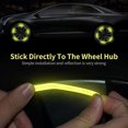 thumbnail image 4 of 20 Sheets Car Wheel Reflective Stickers Safety Glowing Reflective Strips-Sports (Set), 4 of 5