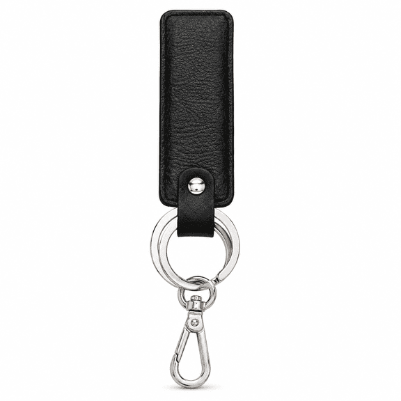 XALORA Genuine Leather Car Keychain – Premium Key Fob Holder for Men & Women, Universal Leather Key Chain with Heavy-Duty Carabiner Clip, Smart Key Organizer for Car, Home & Office