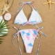 thumbnail image 5 of Traje de baño de bikini ajustable con vendaje casual para mujer Conjunto de ropa de playa Fridja  nalpqowj21449, 5 of 5