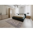 thumbnail image 5 of Ahgly Company Machine Washable Indoor Rectangle Industrial Modern Puce Purple Area Rugs, 3' x 5', 5 of 7