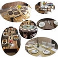 thumbnail image 4 of 4 Washable Placemats, Non-Slip, Wear-Resistant and Heat-Resistant Decorative Placemats, 30*45cm, 4 of 4