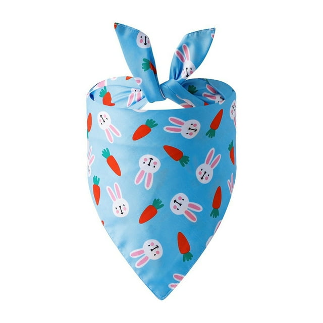 Hearth & Gear Easter Pet Bone Dog Triangle Bandana Pet Accessory Soft Fabric Cute And Versatile Reflective Dog Dog Name Dog Color Dog Colors Color for Dogs Leather Dog Dog Colors with Names Dog Colors