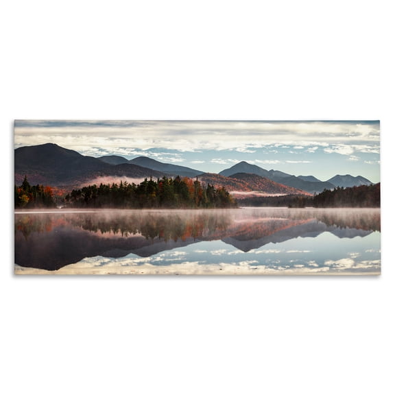 Stupell Industries Coastal Panoramic View From Boreas Ponds Canvas Art, 24 x 10, by Jonathan Zaharek