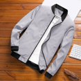 thumbnail image 2 of Vedolay Winter Coats for Men 2023 Slim Casual Blazer Jacket Top Outwear Grey,4XL, 2 of 5