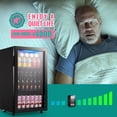 thumbnail image 5 of WANAI 125 Can Mini Fridge Glass Door 3.5 Cu.ft Beverage Cooler Refrigerator for Drink Soda Wine, 5 of 11