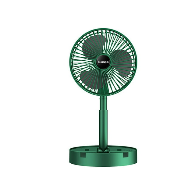 Desktop Fans for Office Quiet Stretchable Fan, Fan Portable, 3 Speeds Desktop Table Fan, Plug in Power Fan, Rotation Strong Wind, Quiet Personal Small Fan for Home Desktop Office