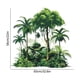 thumbnail image 3 of Calcomanía de pared de plantas verdes impermeable de 22 x 33 pulgadas, vinilo adhesivo 3D realista, duradero, resistente a altas temperaturas, fácil de aplicar, extraíble, sin residuos, para sala de, 3 of 6