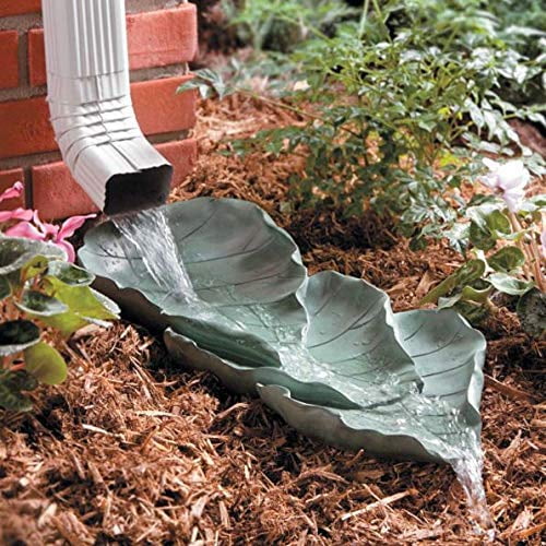 Nbsp Palos Designs Decorative Downspout Splash Block Leaves Decorative Downspout Splash Block