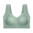 thumbnail image 6 of Sakmal Push Up Bras Women Smoothing Green Lace Bralette Molded Cup Ladies Bras 6X, 6 of 8