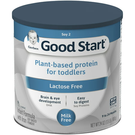 Gerber Good Start Soy Non-GMO Powder Infant and Toddler Formula, Stage 2, 24