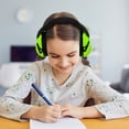 thumbnail image 4 of Abaima 2 Pack Kids Noise Cancelling Ear Muffs, Autism Sensory Headphones,Steel-Reinforced Adjustable Ear Protection (3-14 Years) for Concerts Travel and Loud Events,Blue/Green, 4 of 8