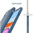 thumbnail image 5 of Funda de Silicona para iPhone 11 (2019) de 6,1 Pulgadas, Funda Protectora de Cuerpo Completo con Tacto Suave y Sedoso, Funda a Prueba de Golpes con Forro de Microfibra, Azul Cobalto, 5 of 5